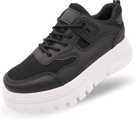 smart black trainers women's.